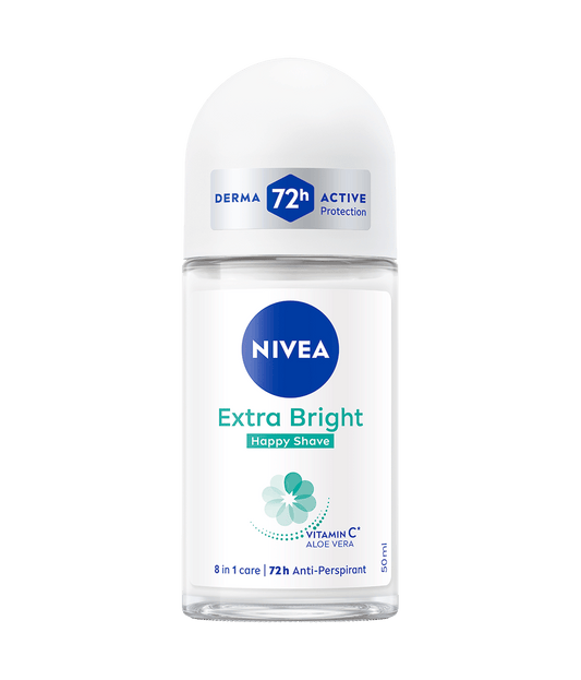 NIVEA ROLL WOMAN EXTRA BRIGHT HAPPY SHAVE 50ML