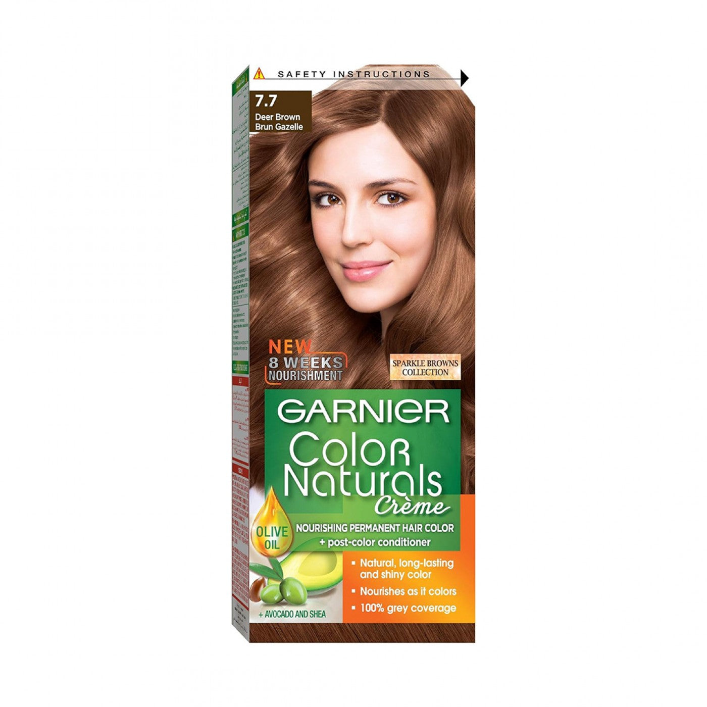 GARNIER COLOR NATURAL DEER BROWN 7.7