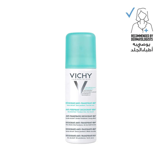 VICHY 48 HOUR NO MARKS ANTI-PERSPIRANT DEODORANT SPRAY 125ML
