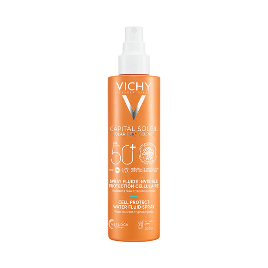 VICHY CAPITAL SOLEIL  CELL PROTECT WATER FLUIDE SPRAY SPF50+