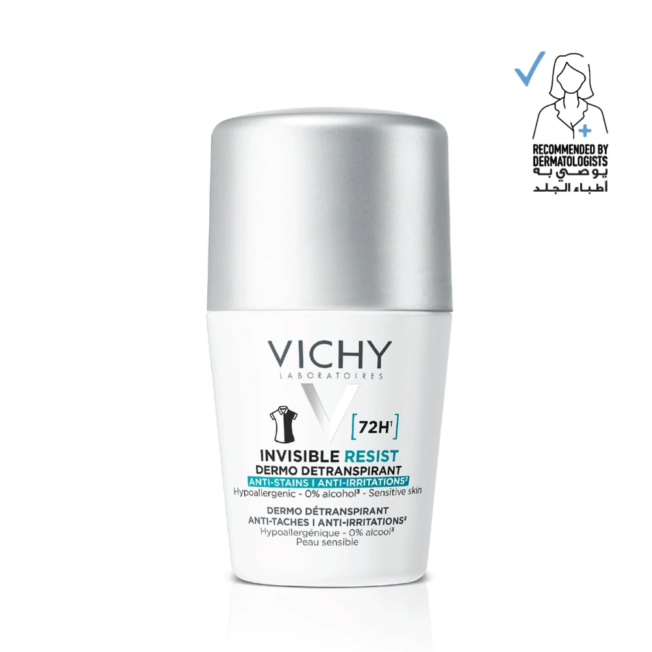 VICHY INVISIBLE RESIST DEODORANT FOR WOMAN 72 H