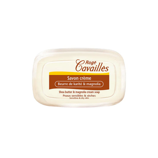 ROGE CAVAILLES NOURISHING CREAM SOAP WITH SHEA BUTTER & MAGNOLIA 115G