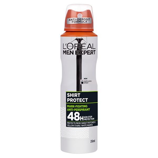 LOREAL DEO SHIRT PROTECT 48H 250ML