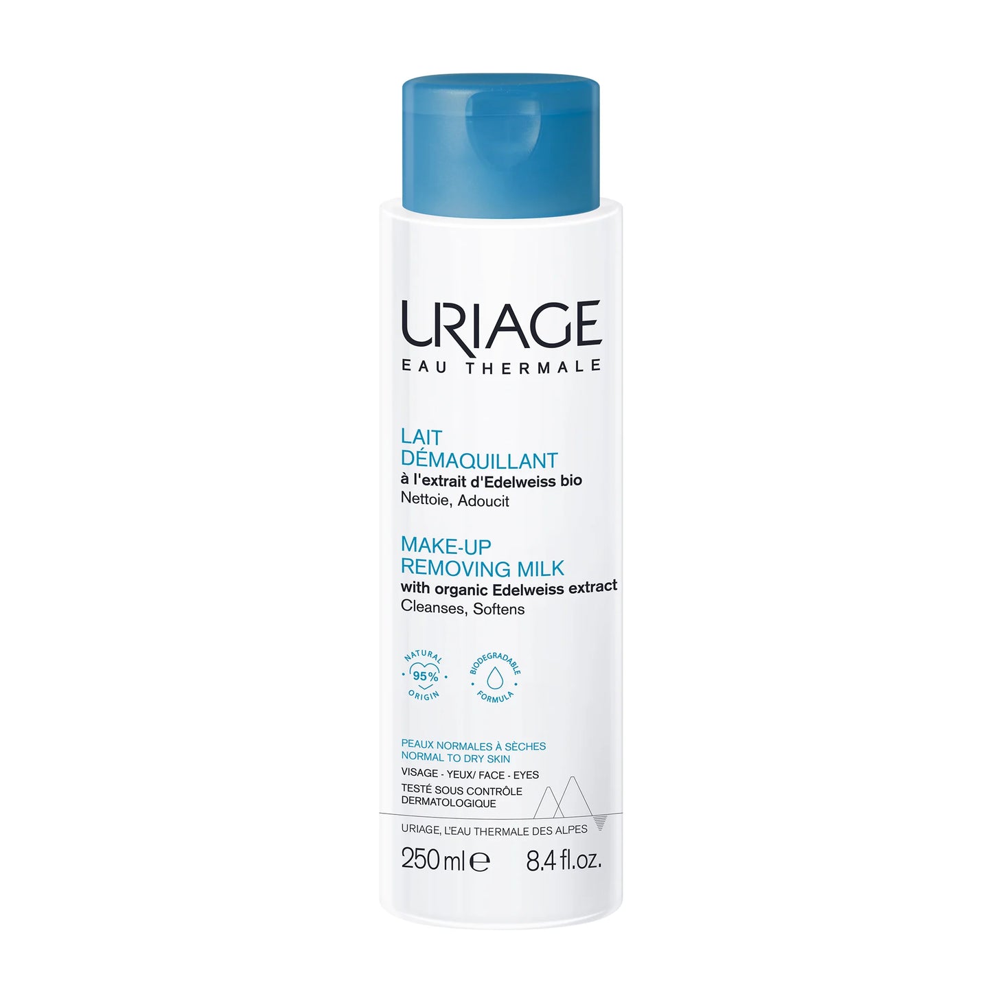 URIAGE LAIT DEMAQUILLANT FLACON 250ML