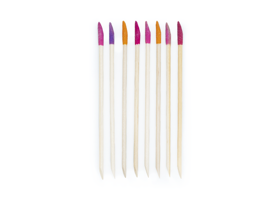 OR BLEU WOODEN NAIL FILES