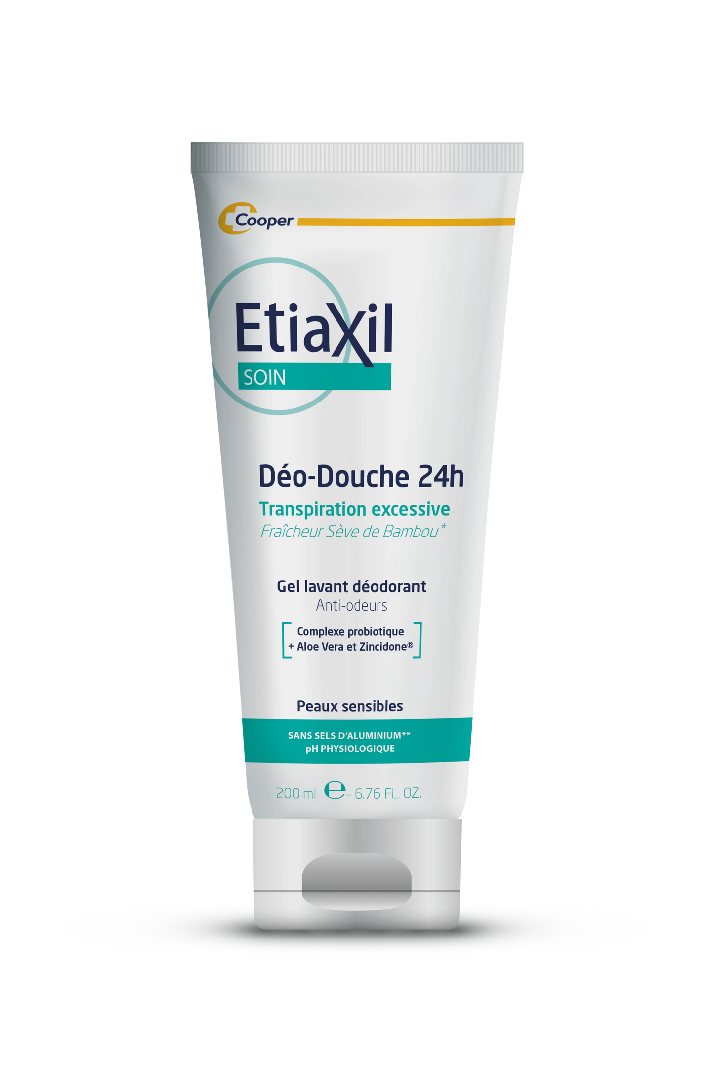 ETIAXIL DEO-SHOWER 24H 200ML