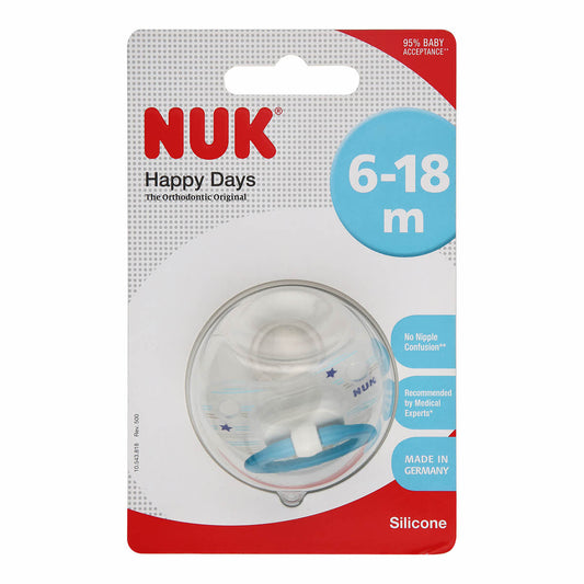 NUK HAPPY DAYS PACIFIER 6-18M