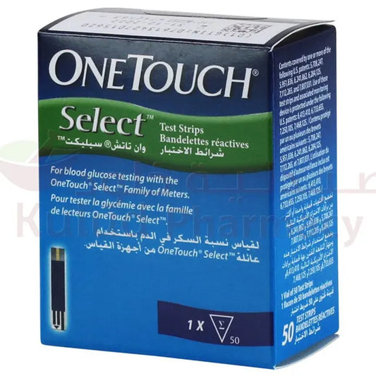 ONE TOUCH SELECT TEST STRIPS 50