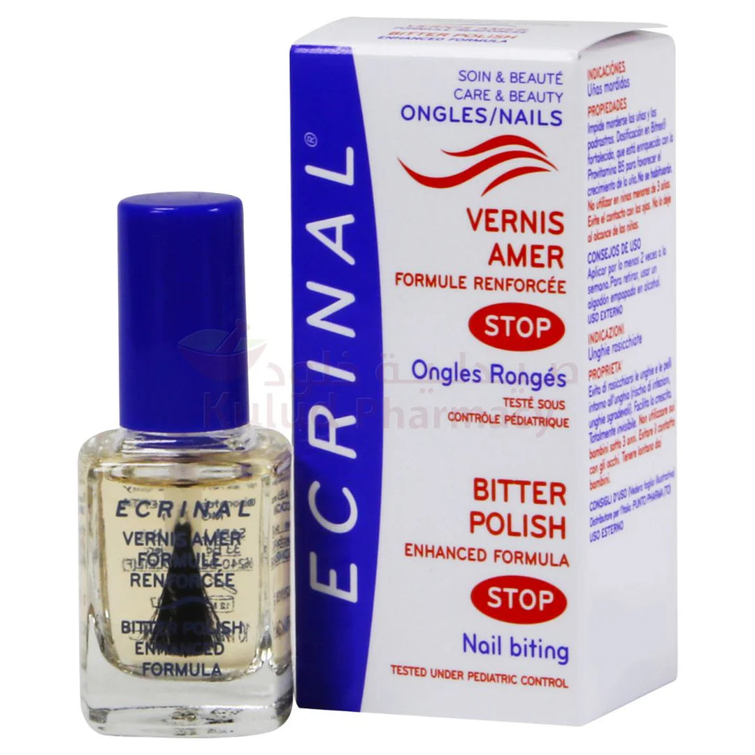 ECRINAL BITTER POLISH STOP NAIL BITING