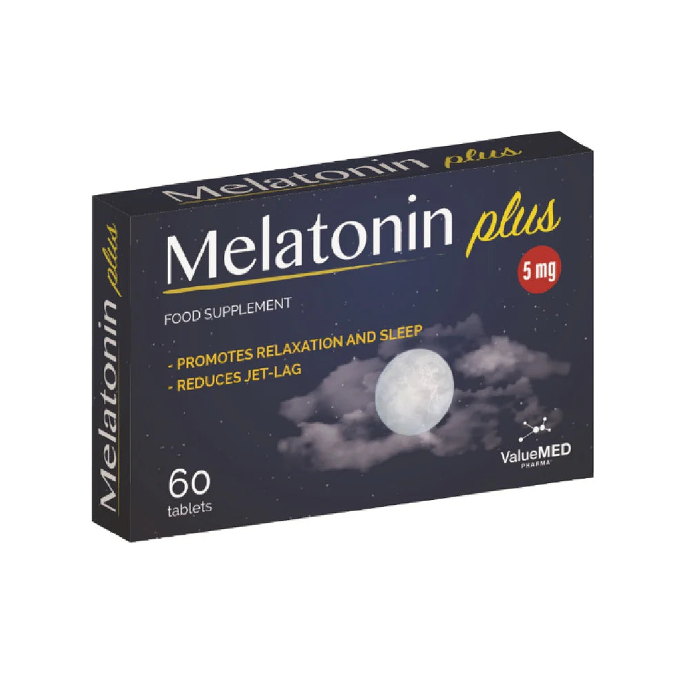MELATONIN PLUS 5MG 60 TAB