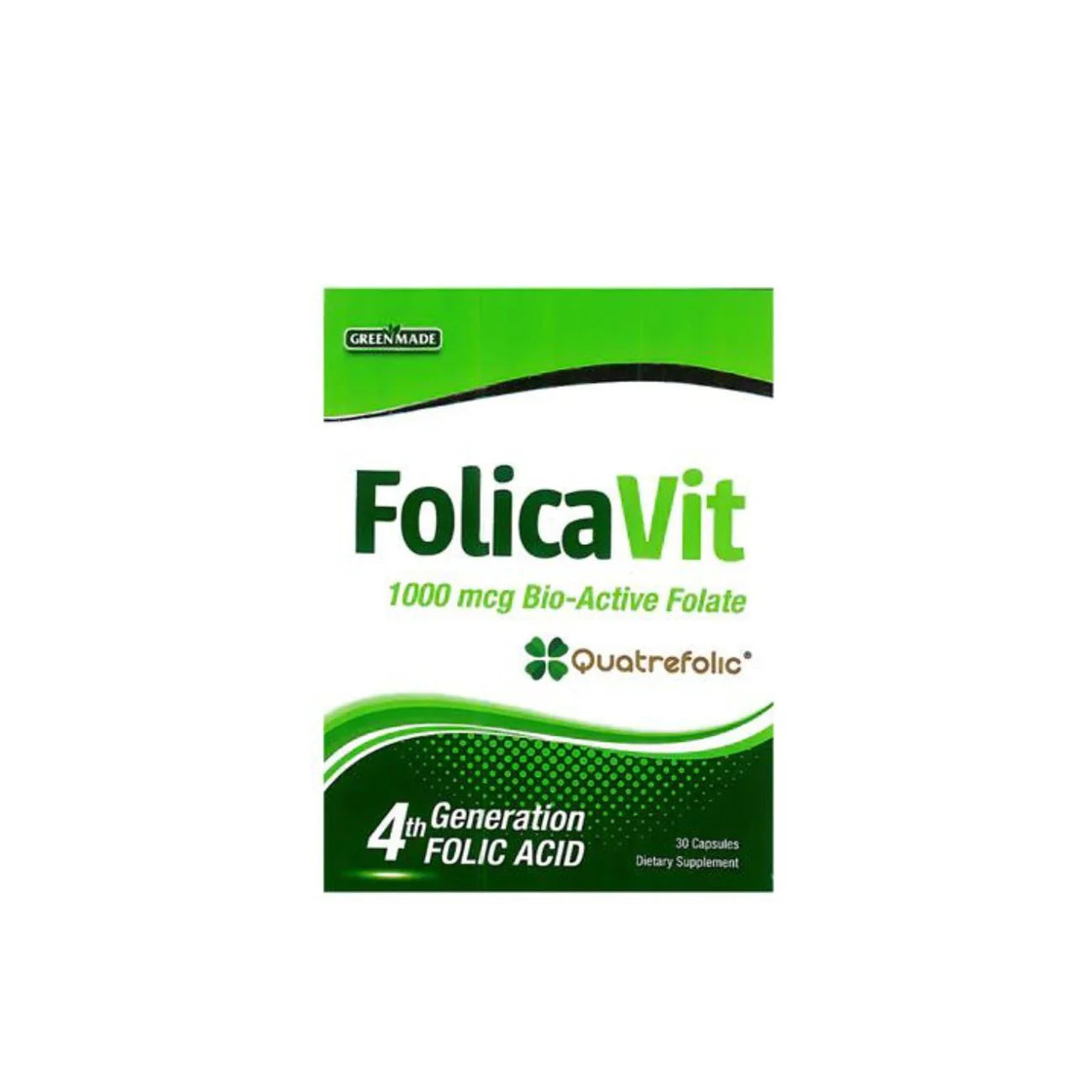 FOLICAVIT 1000MCG 30CAPS