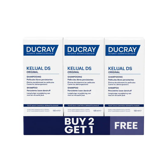 Ducray Kelual DS Anti-Dandruff Treatment Shampoo Buy 2 Get 1