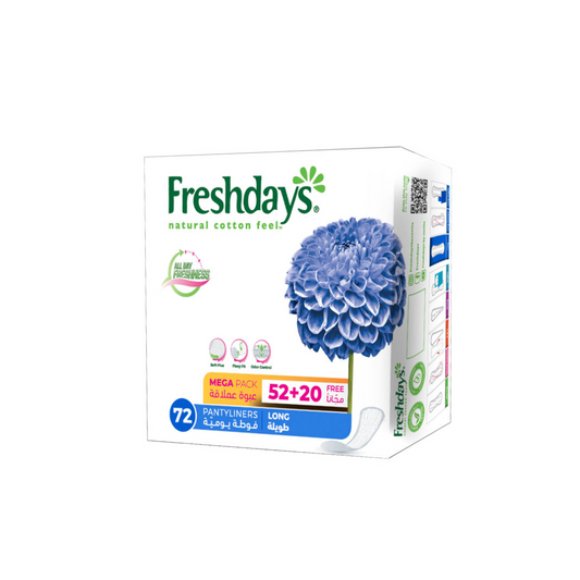 FRESHDAYS 52+20 PADS LONG