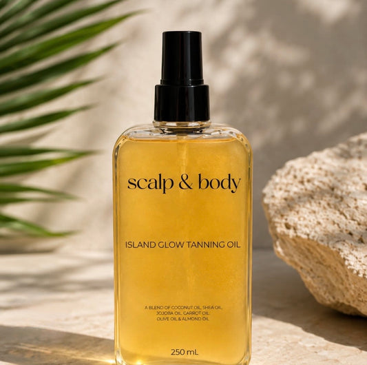 SCALP & BODY TANNING OIL