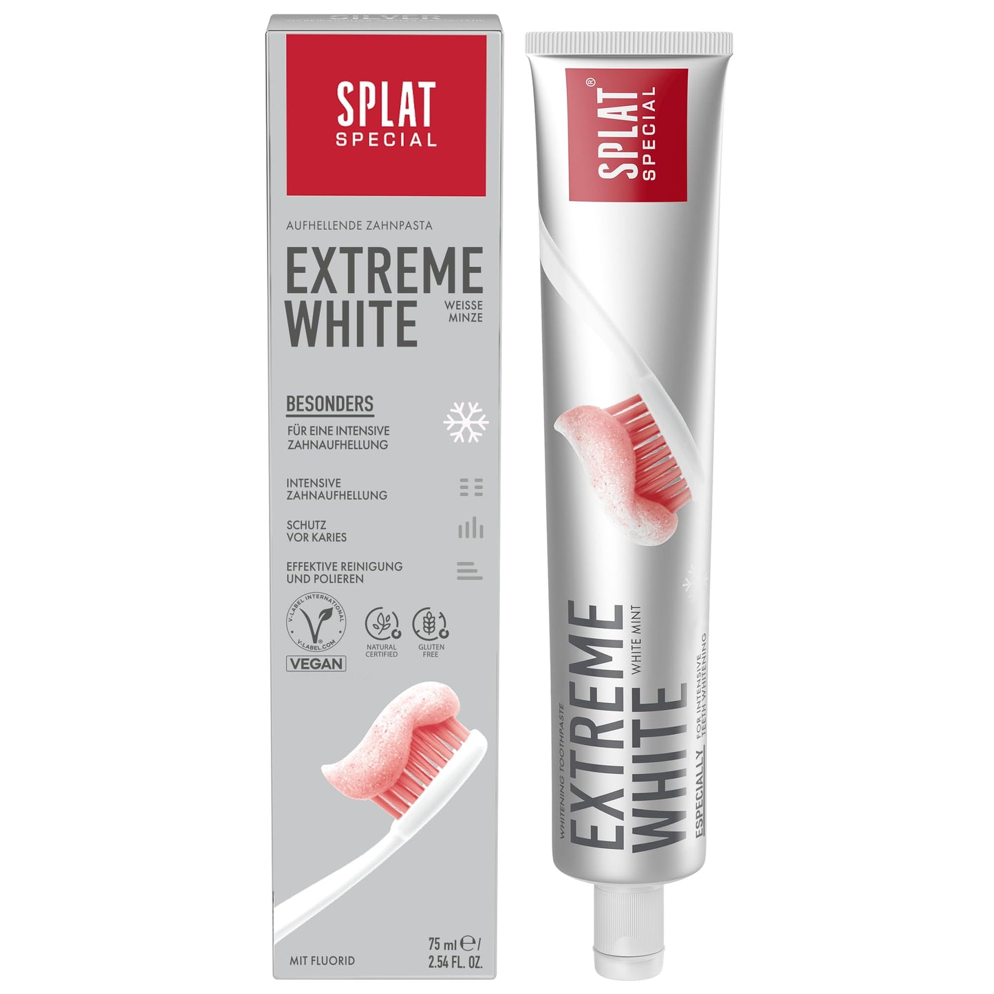 SPLAT EXTREME WHITE 75ML TOOTHPASTE