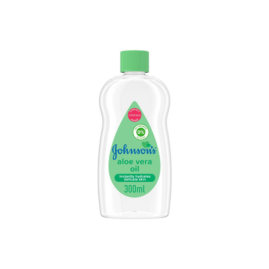 JOHNSONS BABY OIL ALOE VERA 300ML