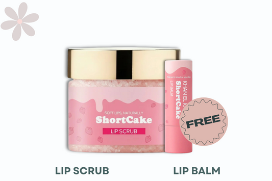 BUY 1 GET 1 FREE: LIP SCRUB + LIP BALM