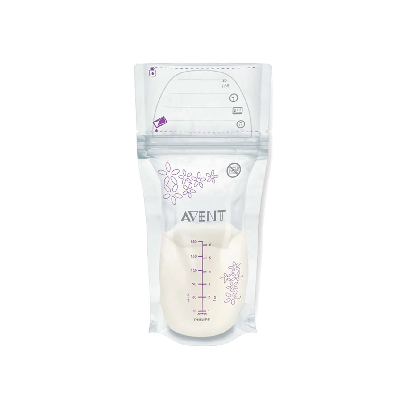 AVENT BREAST MILK STORAGE BAGS PACK OF 25