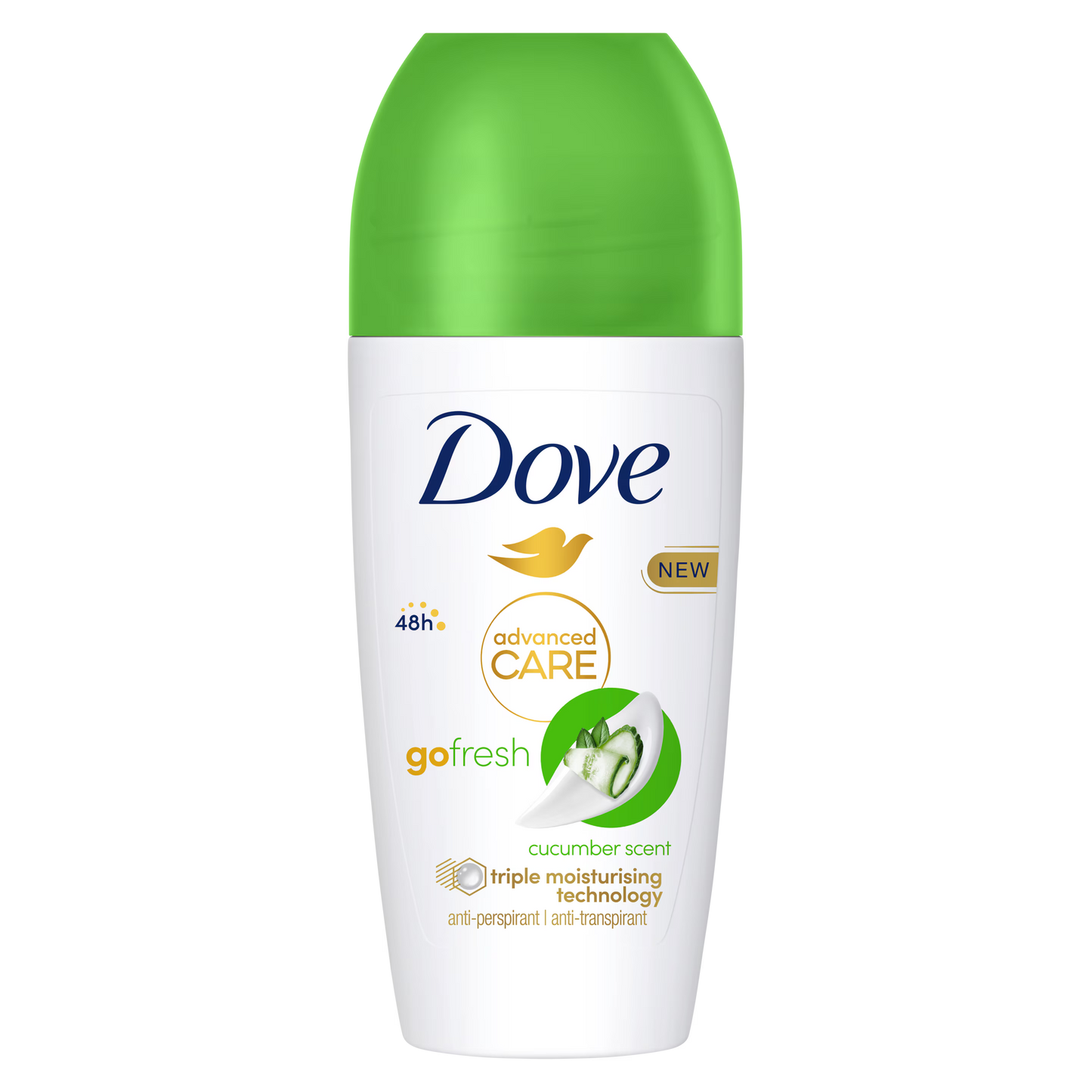 DOVE GO FRESH ROLL ON CUCUMBER 48H 50ML