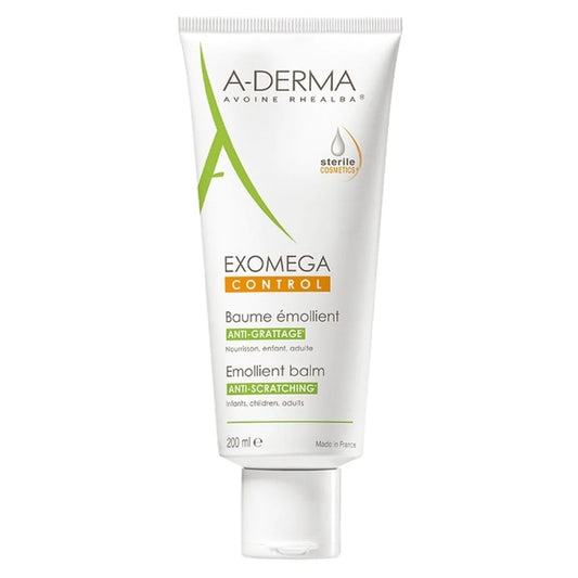 ADERMA EXOMEGA CONTROL ANTI-ITCH EMOLLIENT BALM 200ML