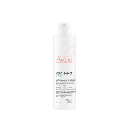 AVENE CLEANANCE HYDRA SOOTHING CLEANSING CREAM 200ML