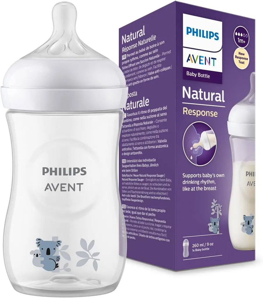 AVENT BOTTLES NATURAL 260ML KOALA