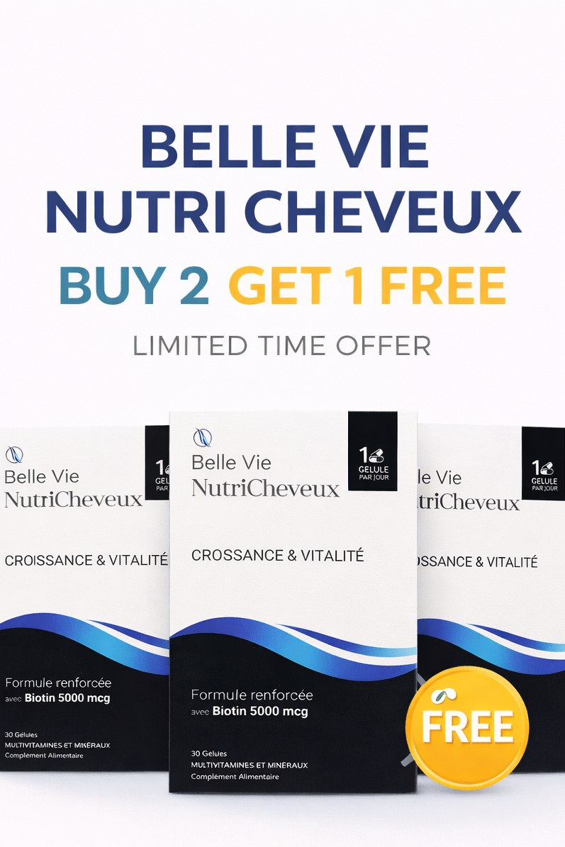 BELLE VIE NUTRI CHEVEUX BUY 2 GET 1 FREE