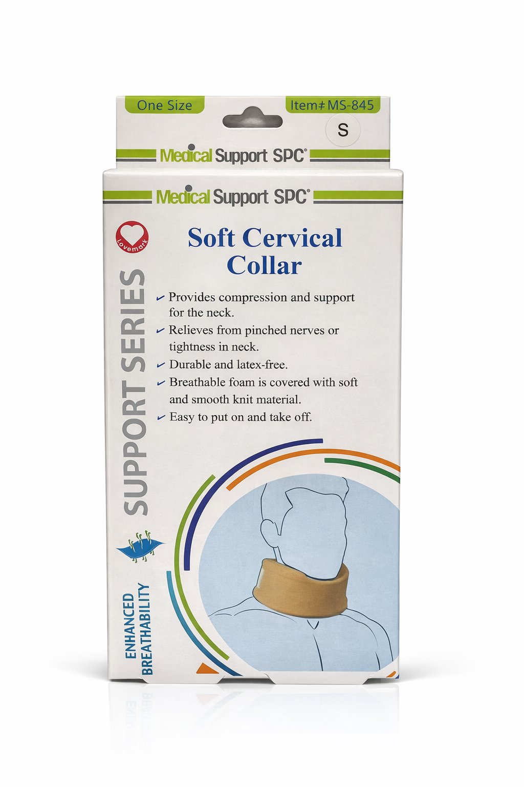MEDICAL SUPPORT SOFT CERVICAL COLLAR