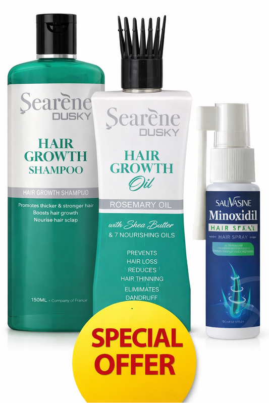 SEARENE SHAMPOO+SEARENE HAIR OIL+MINOXIDIL