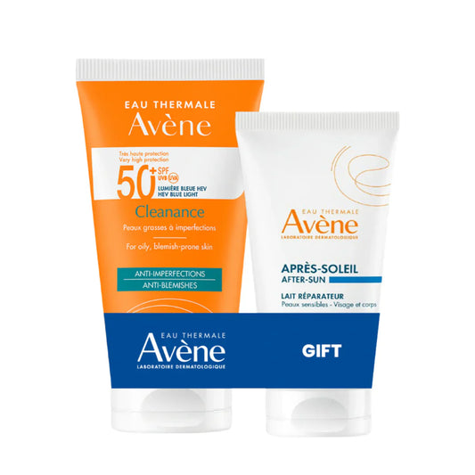 Avène Cleanance Sun Cream Spf50 + Free After-Sun