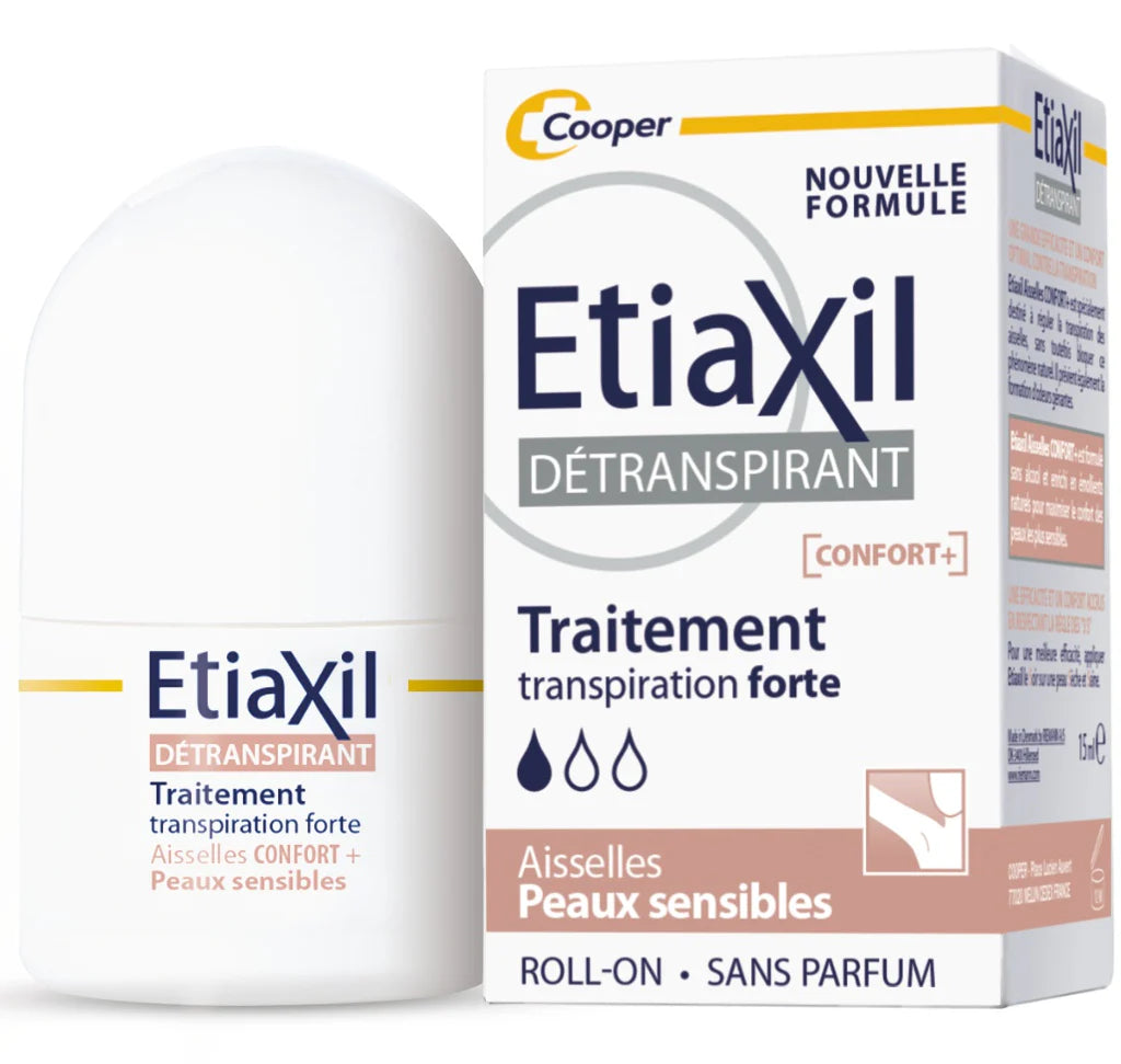 ETIAXIL DETRANSPIRANT CONFORT+ AISSELLES ROLL-ON 15ML