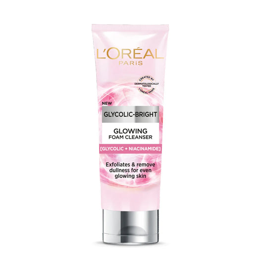 L’OREAL PARIS GLYCOLIC BRIGHT GLOWING DAILY CLEANSER FOAM