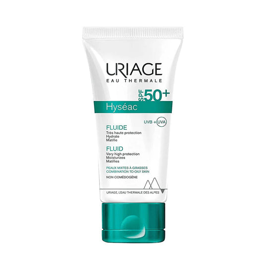 URIAGE HYSEAC FLUIDE SPF50+ OIL-FREE TUBE