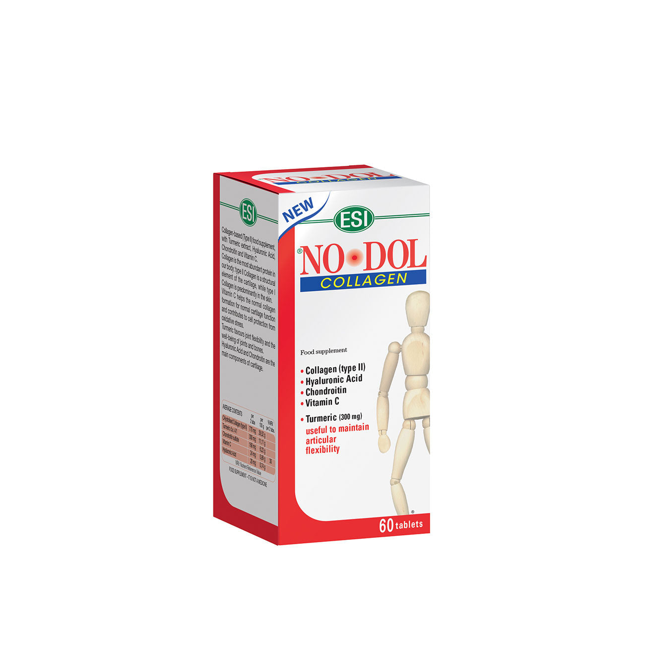 ESI NODOL COLLAGEN 60 TAB