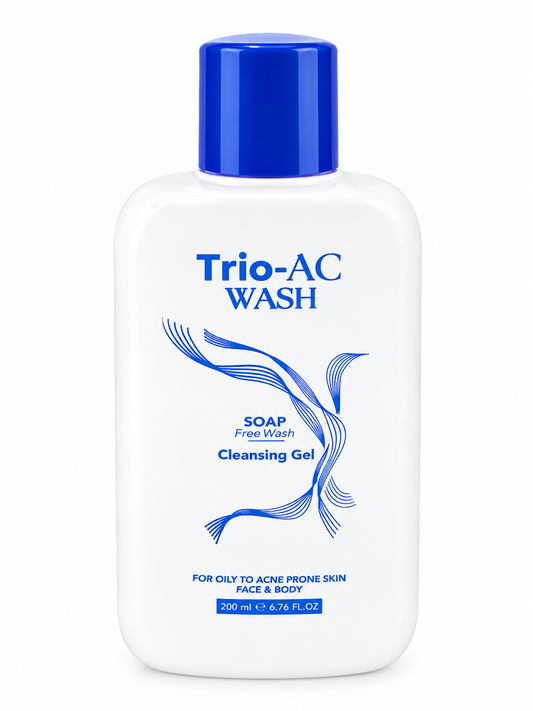 TRIO-T WASH CLEANSING GEL FACE AND BODY