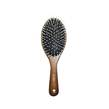 THE BODY SET WOODEN HAIR BRUSH MEDIUM