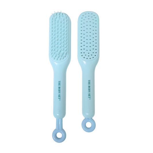 THE BODY SET SELF CLEANING HAIR BRUSH