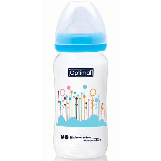 OPTIMAL ROUND BOTTLE BLUE 300ML