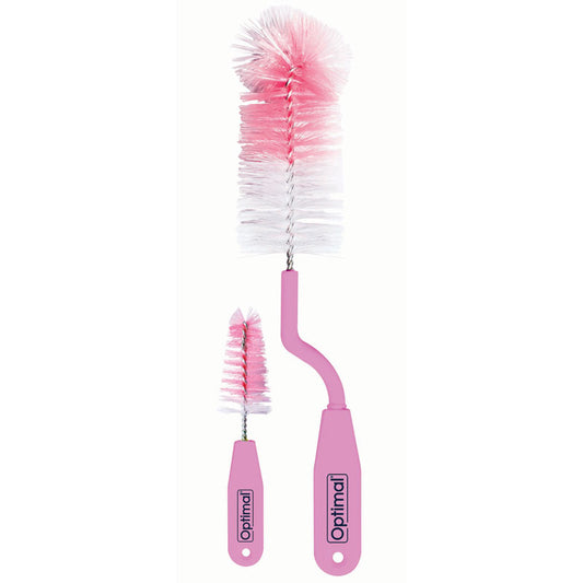 OPTIMAL BRUSH FOR BOTTLE & NIPPLE PINK