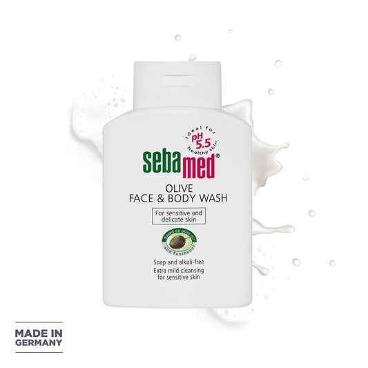 SEBAMED OLIVE FACE & BODY WASH 200ML