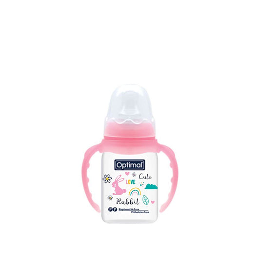 OPTIMAL ORTHO BOTTLE WITH HANDLE PINK