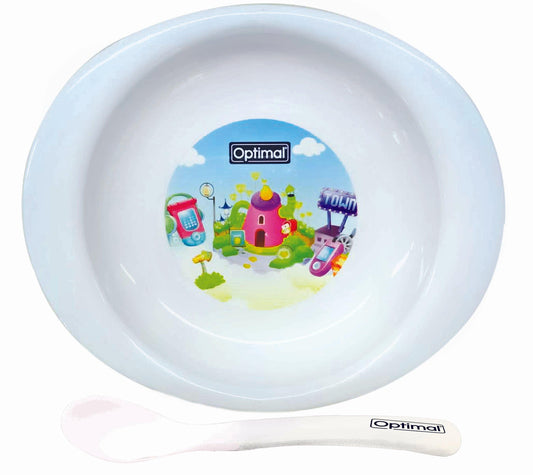 OPTIMAL BABY FEEDING SET WHITE