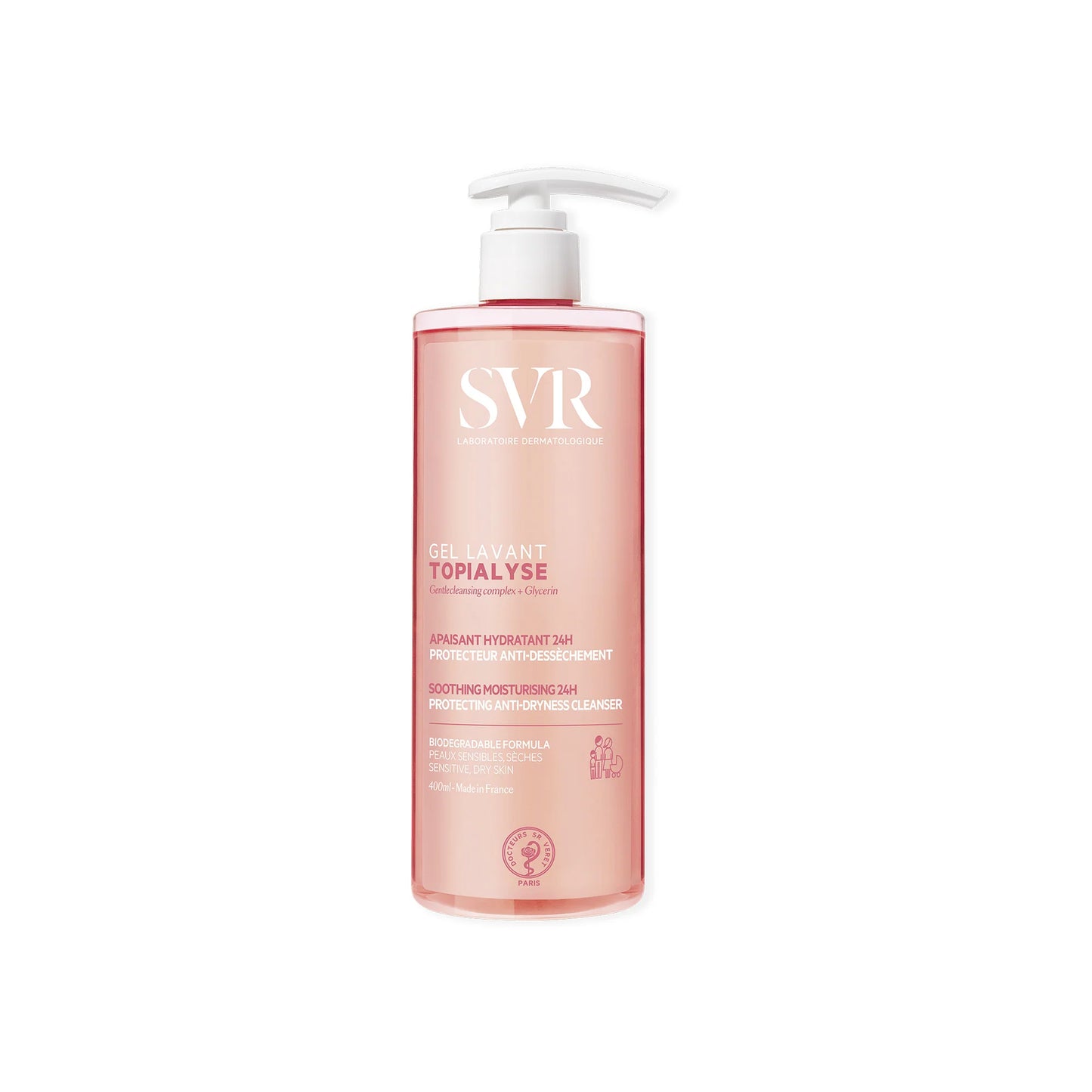 SVR TOPIALYSE GEL LAVANT 400ML