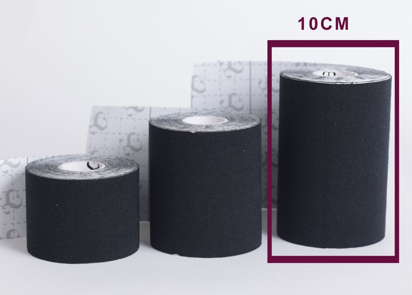 BRALESS BOOB LIFT TAPE 10CM-BLACK