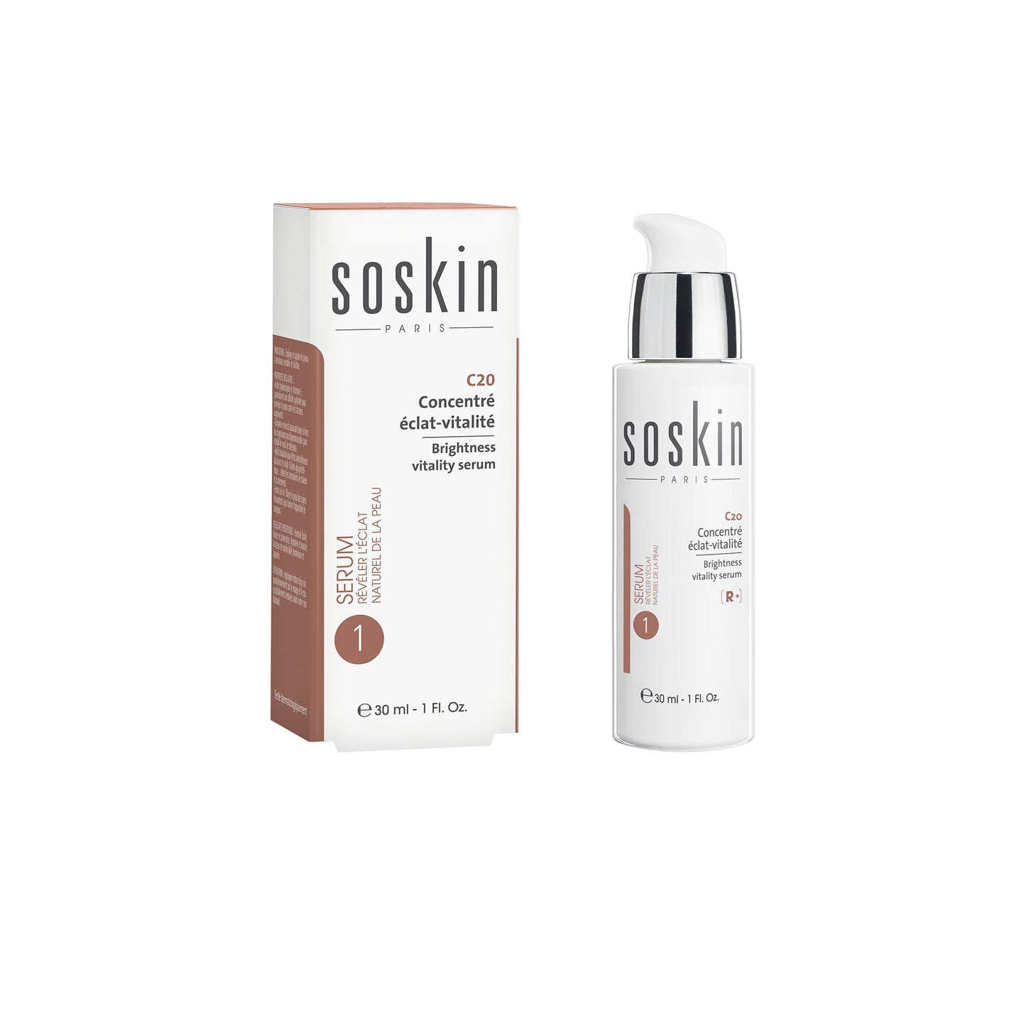 SOSKIN C20 BRIGHTNESS VITALITY SERUM