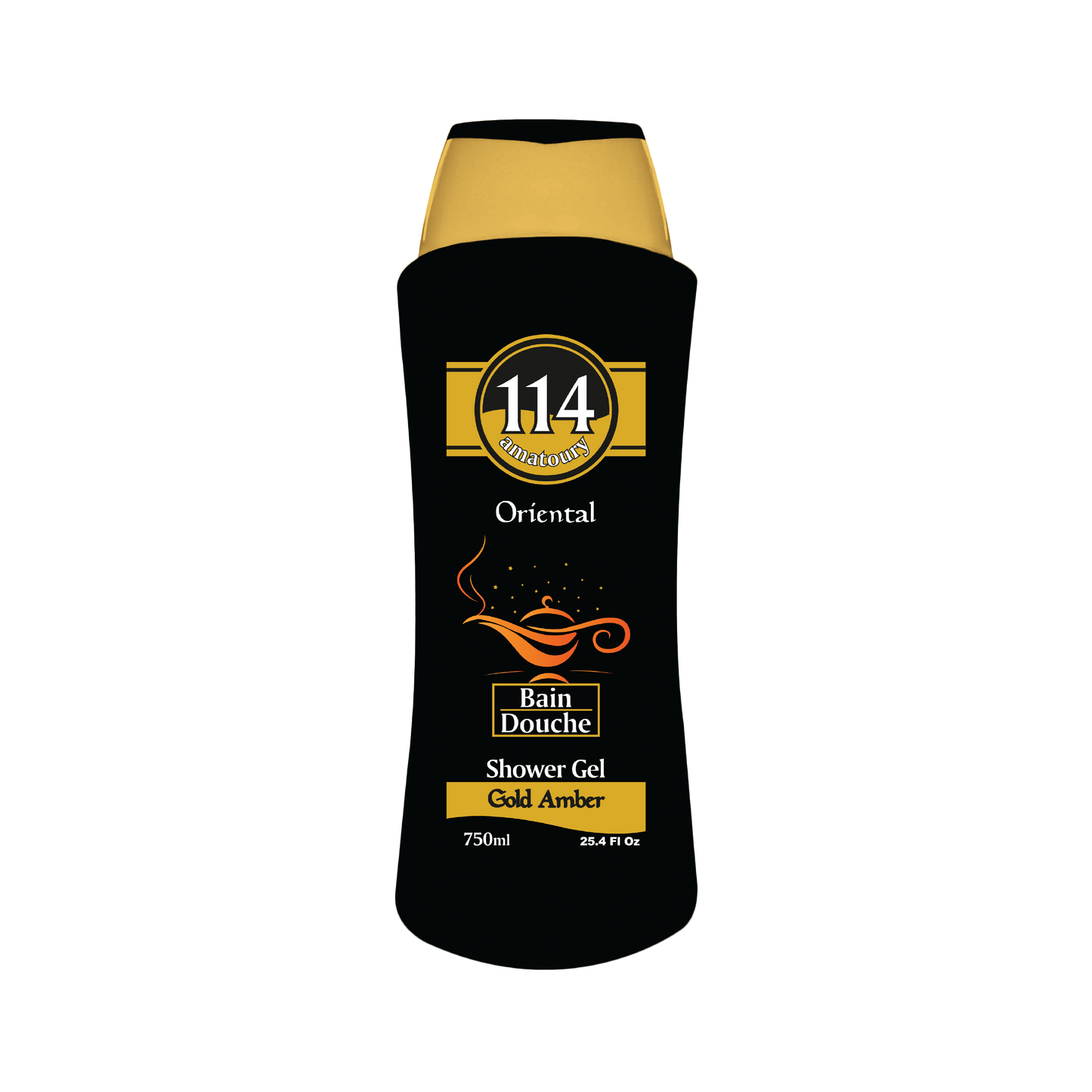 114 AMATORY GOLD AMBER 750 ML
