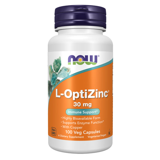 NOW L-OPTIZINC 30mg + COPPER-100
