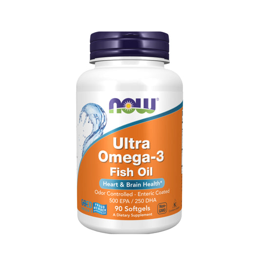 NOW ULTRA OMEGA 3 FISH OIL -90 SGELS
