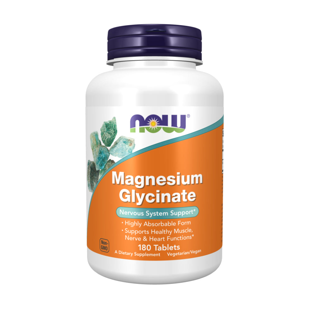 NOW MAGNESIUM GLYCINATE -180 Tabs