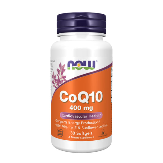 NOW CoQ10 400mg 30 SGELS